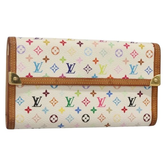 LOUIS VUITTON Multicolor Porte Tresor International Wallet - Picture 1 of 15